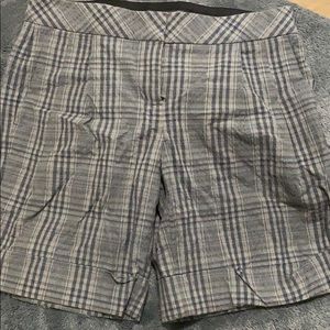 Express Plaid Shorts